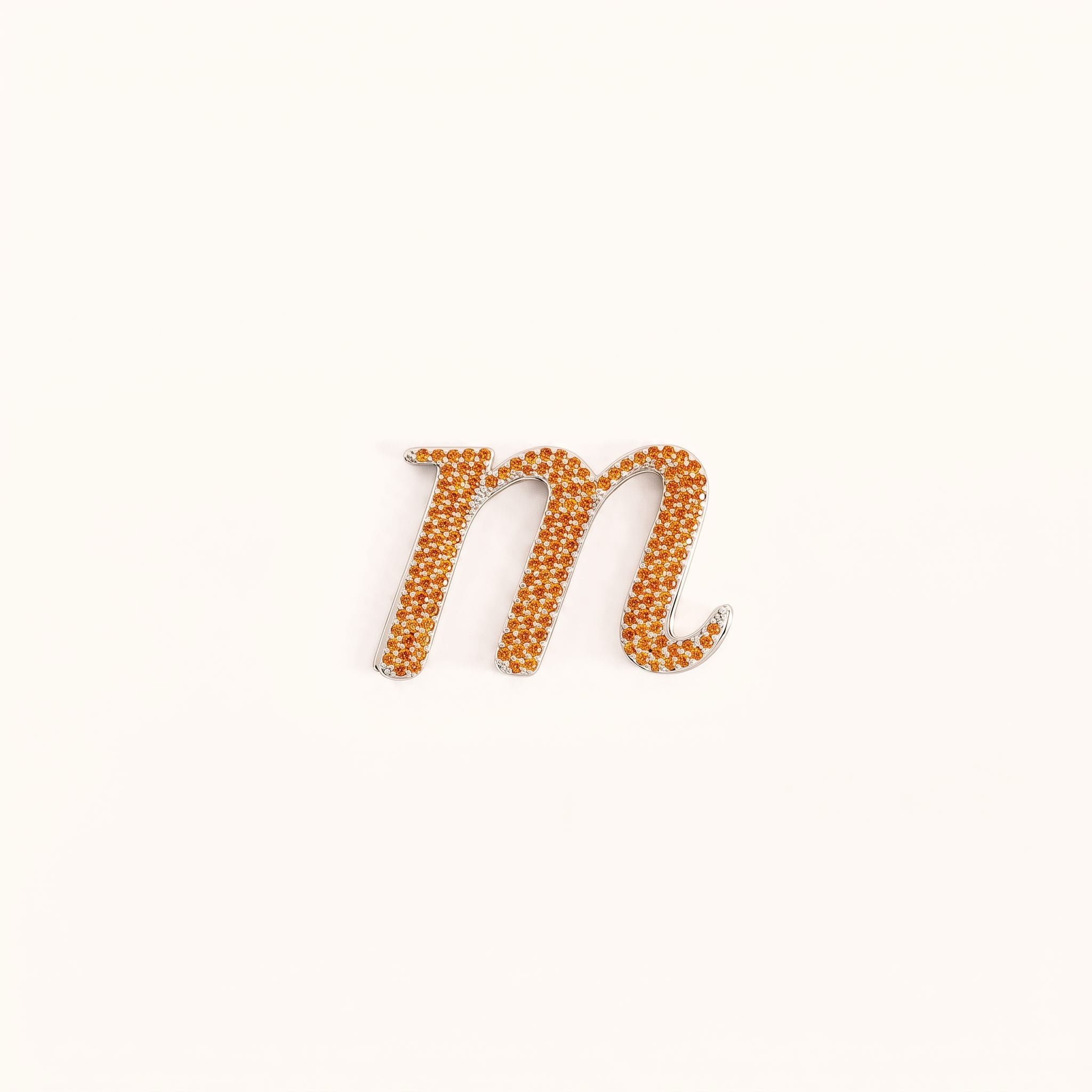 Argent / Orange