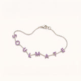 Argent / Violet