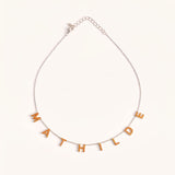 Argent / Orange