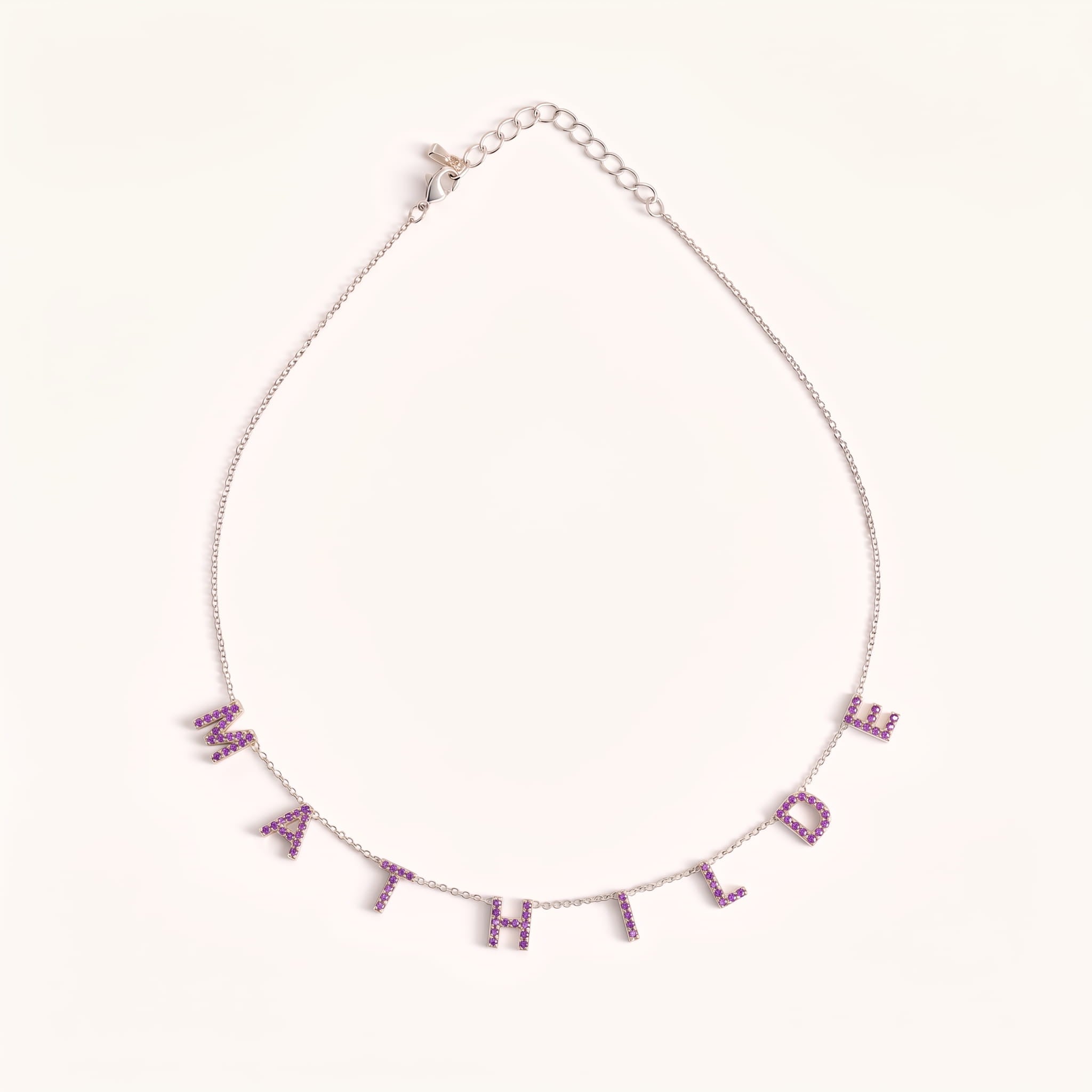 Argent / Violet